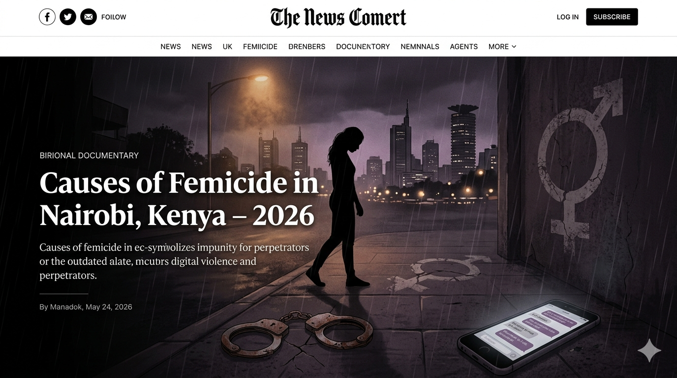 Causes of Femicide in Nairobi, Kenya – 2026