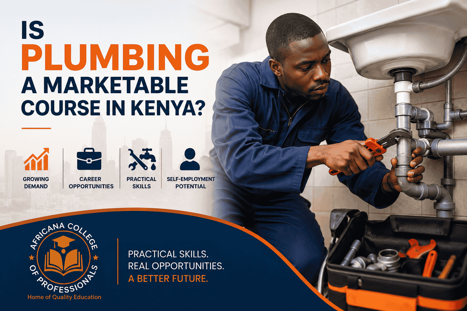 Is Plumbing a marketable Course in Kenya?